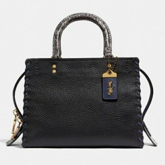 Coach Exotic Python Rogue 25 Whipstitch - Picture 1 of 13